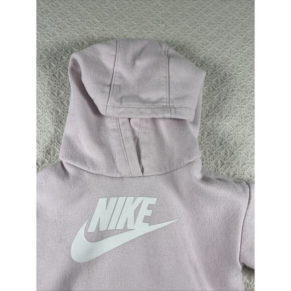 Nike Sportswear Club Fleece Toddler Pullover Hoodie - Pink Pale - Size 4 - Picture 6 of 9